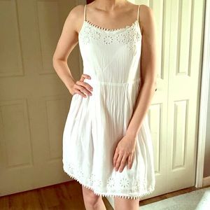 Beautiful white sun dress